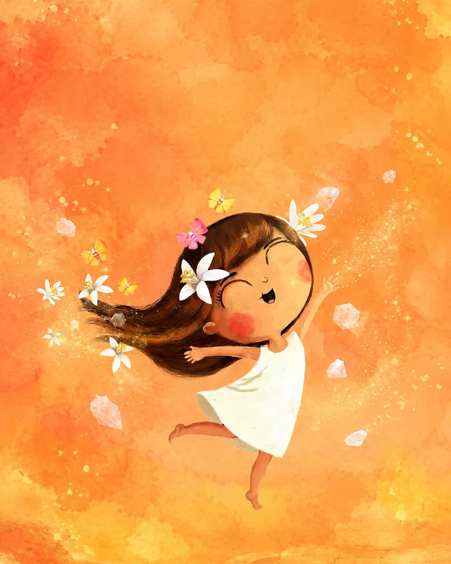 Mia in a scene from the book