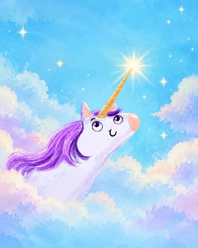 Unicorn Star in a scene from the book