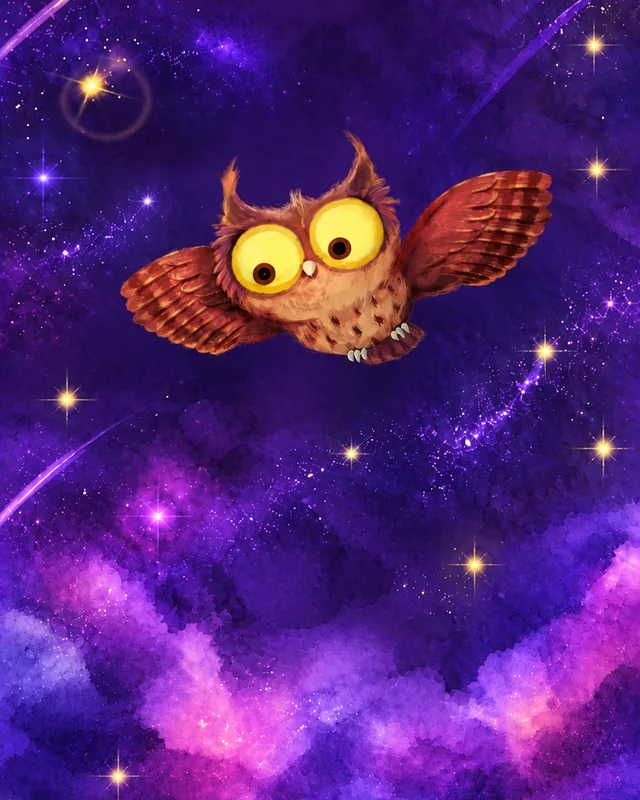 The Wise Owl in a scene from the book